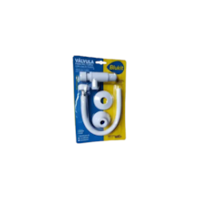 Válvula p/ Mictório Flexível 30cm ABS Branca - BLUKIT