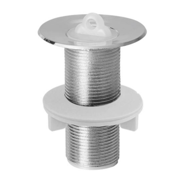 Válvula para Lavatório e Tanque Polipropileno 7/8" V8 Cromada - REBOUÇAS