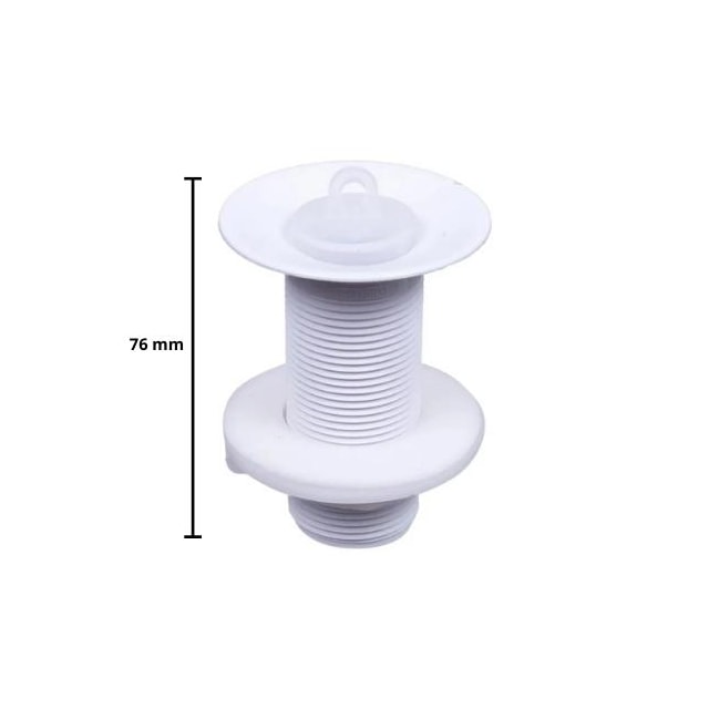 Válvula para Lavatório sem Ladrão Branca - ASTRA Válvula para Lavatório sem Ladrão Branca - ASTRA