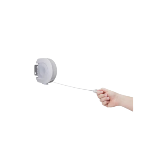 Varal de Parede 1 Corda Retrátil com 12m - KALA Varal de Parede 1 Corda Retrátil com 12m - KALA