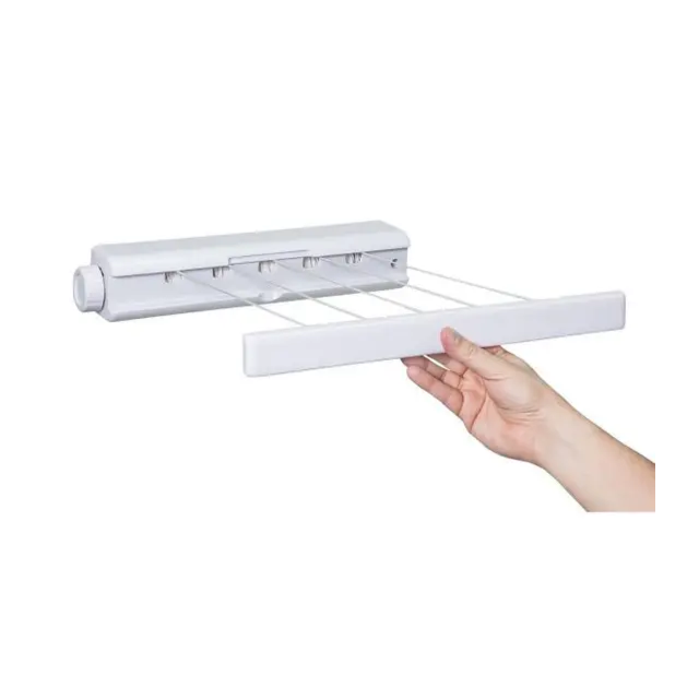 Varal de Parede 5 Cordas Retrátil com 18m - Kala Varal de Parede 5 Cordas Retrátil com 18m - Kala