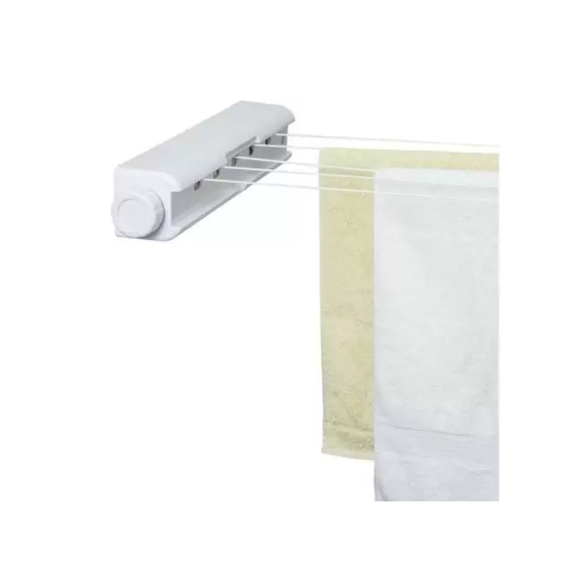 Varal de Parede 5 Cordas Retrátil com 18m - Kala Varal de Parede 5 Cordas Retrátil com 18m - Kala