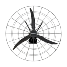 Ventilador de Parede Fixo 1m Preto 220V - VENTISOL