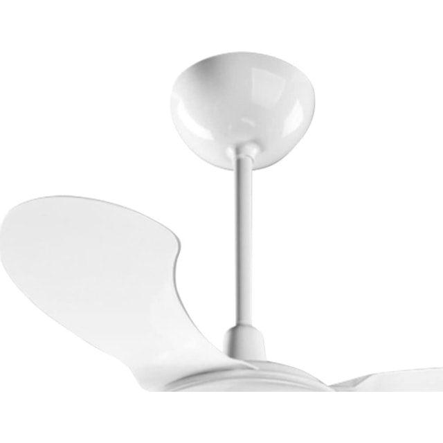 Ventilador de Teto Luminária com 3 Pás com 3 Velocidades 220V Branco - VENTISOL