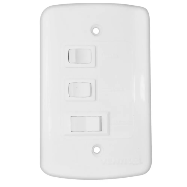 Ventilador de Teto Luminária com 3 Pás Transparente 220V - VENTISOL Ventilador de Teto Luminária com 3 Pás Transparente 220V - VENTISOL