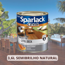 Verniz Cetol Deck Semibrilho Natural 3,6 Litros - CORAL Verniz Cetol Deck Semibrilho Natural 3,6 Litros - CORAL