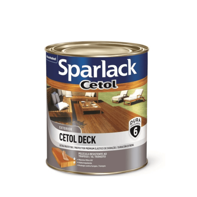 Verniz Cetol Deck Semibrilho Natural 900ml - CORAL Verniz Cetol Deck Semibrilho Natural 900ml - CORAL