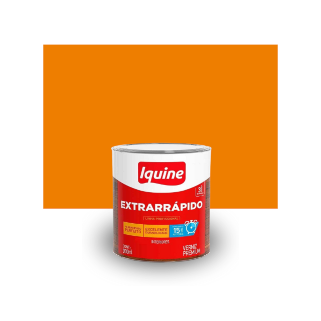 Verniz Extrarrápido Brilhante Cerejeira 900ml - Iquine