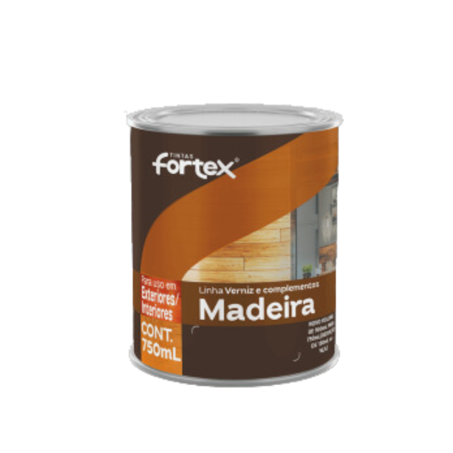 Verniz Sintético Marítimo Incolor Brilhante 750ml - FORTEX