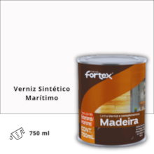 Verniz Sintético Marítimo Incolor Brilhante 750ml - FORTEX Verniz Sintético Marítimo Incolor Brilhante 750ml - FORTEX