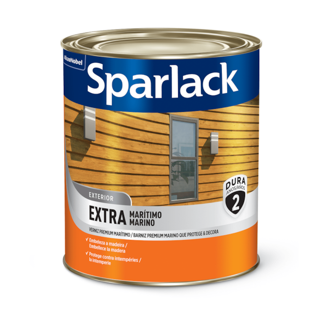 Verniz Sparlack Extra Marítimo Brilhante 225ml - CORAL Verniz Sparlack Extra Marítimo Brilhante 225ml - CORAL