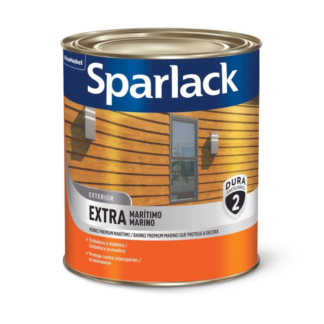 Verniz Sparlack Extra Marítimo Brilhante 900ml - CORAL Verniz Sparlack Extra Marítimo Brilhante 900ml - CORAL