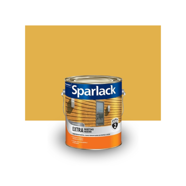 Verniz Sparlack Extra Marítimo Brilhante Mogno 3,6L - Coral Verniz Sparlack Extra Marítimo Brilhante Mogno 3,6L - Coral