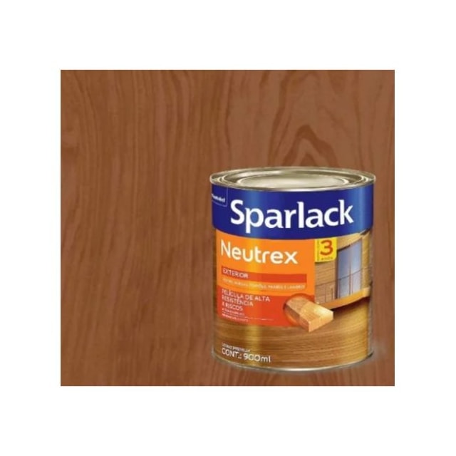 Verniz Sparlack Neutrex Brilhante Imbuia 900ml - Coral