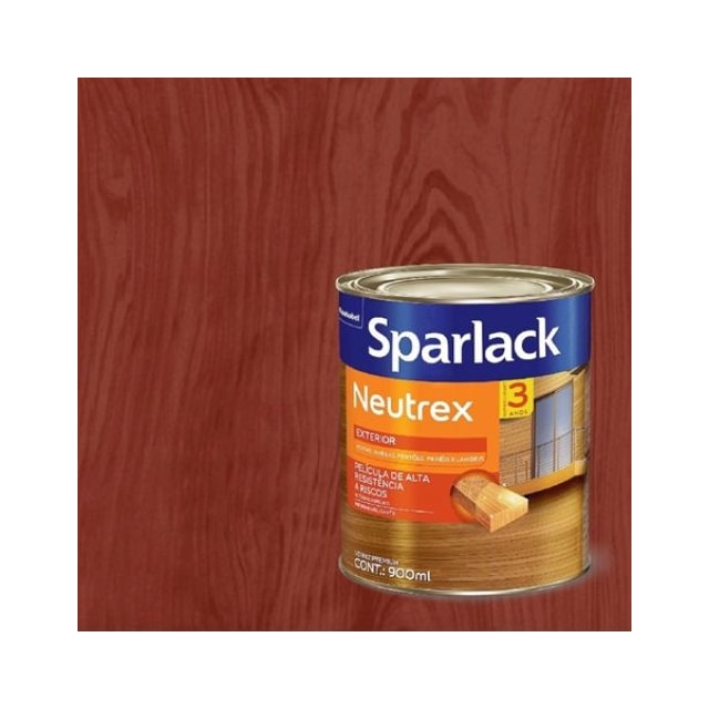 Verniz Sparlack Neutrex Brilhante Mogno 900ml - Coral