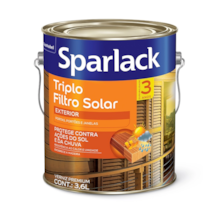 Verniz Sparlack Triplo Filtro Solar Acetinado Natural 3,6 Litros - CORAL Verniz Sparlack Triplo Filtro Solar Acetinado Natural 3,6 Litros - CORAL