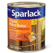 Verniz Sparlack Triplo Filtro Solar Acetinado Natural 900ml - CORAL