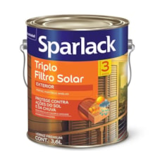 Verniz Sparlack Triplo Filtro Solar Brilhante Natural 3,6 Litros - CORAL