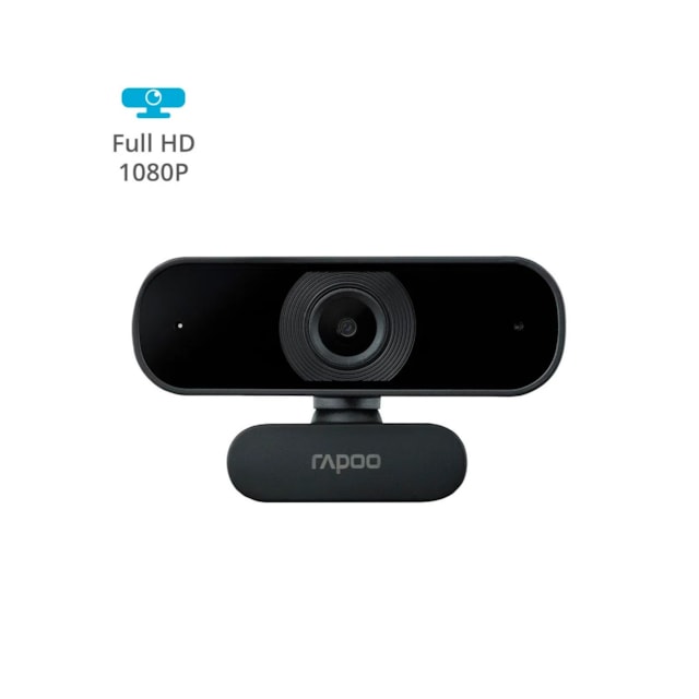 Webcam Full HD 1080P com Auto Foco C260 Rapoo RA021