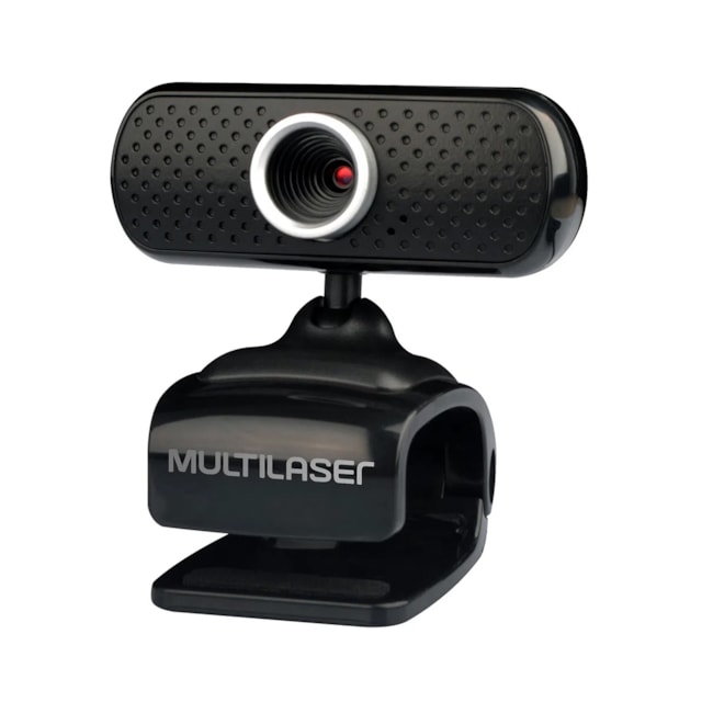 Webcam Multilaser 480p, USB, com Microfone Integrado e Sensor CMOS - WC051 Webcam Multilaser 480p, USB, com Microfone Integrado e Sensor CMOS - WC051