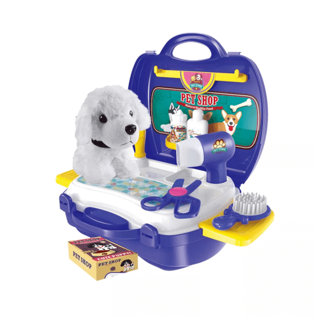 Workshop Jr Maleta Pet Shop Multikids - BR772 Workshop Jr Maleta Pet Shop Multikids - BR772