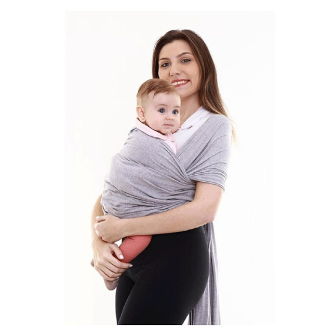 Wrap Sling Canguru Kababy Cor:Cinza