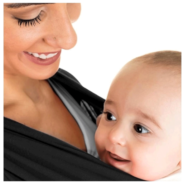 Wrap Sling Canguru Kababy Cor:Preto Wrap Sling Canguru Kababy Cor:Preto