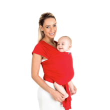 Wrap Sling Canguru Kababy Cor:Vermelho