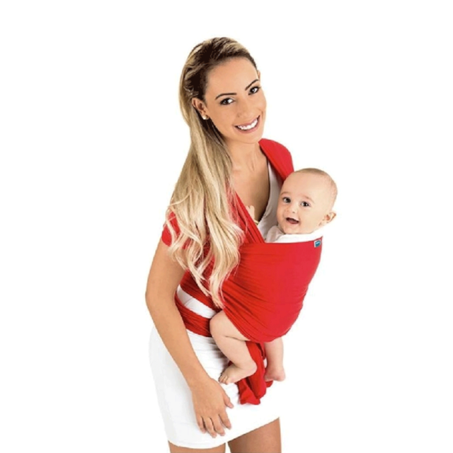 Wrap Sling Canguru Kababy Cor:Vermelho