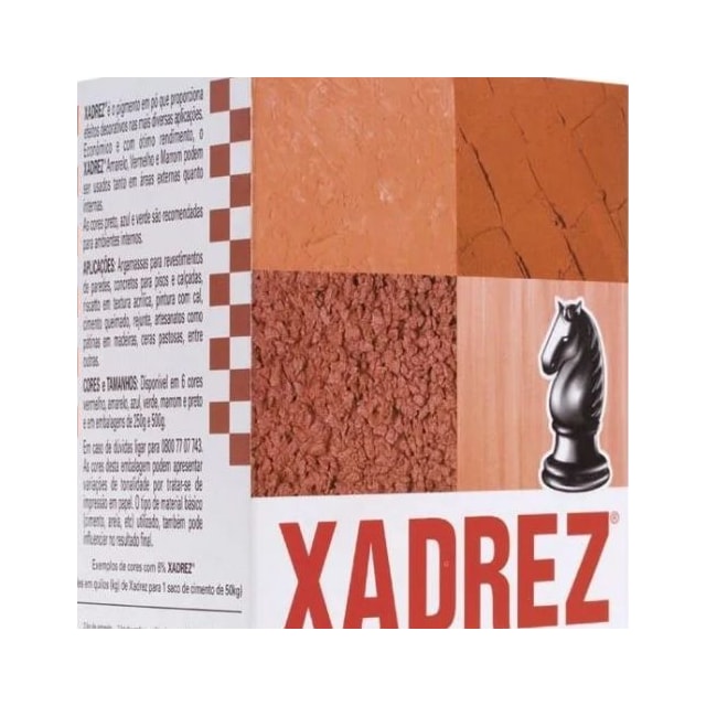 Xadrez Vermelho 250g - Lanxess