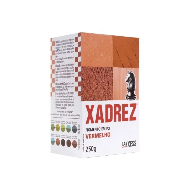 Xadrez Vermelho 250g - Lanxess