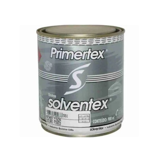 Zarcão 3,6L Primertex Cinza - SOLVENTEX