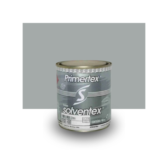 Zarcão 3,6L Primertex Cinza - SOLVENTEX Zarcão 3,6L Primertex Cinza - SOLVENTEX
